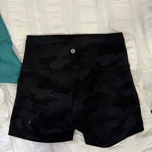 Lululemon Wunder Under Biker Shorts